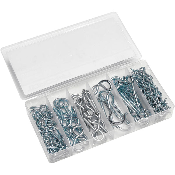 Clarke 1801895 CHT895 151 Piece Screw Hook & Eye Assortment