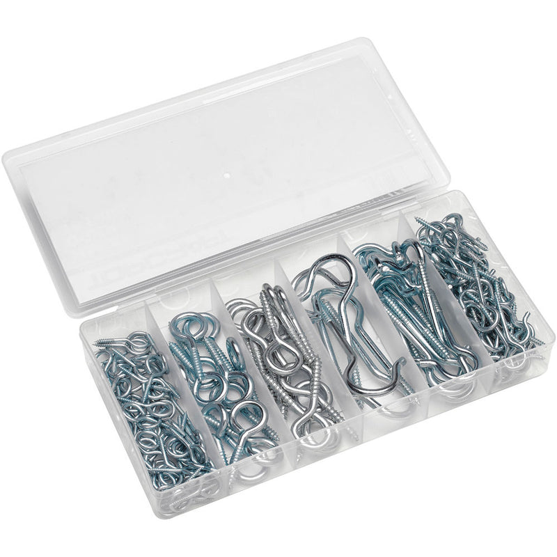 Clarke 1801895 CHT895 151 Piece Screw Hook & Eye Assortment