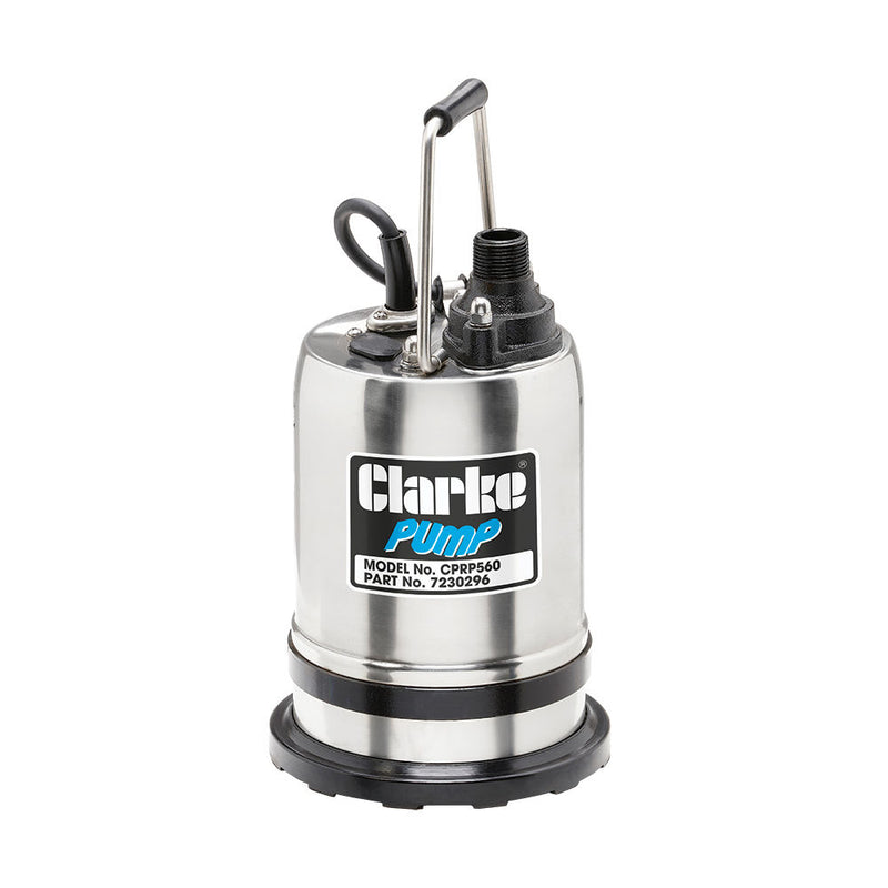 Clarke 7230296 CPRP560 1" 560W 170Lpm 11m Head Water-cooled Residue Water Pump (230V)