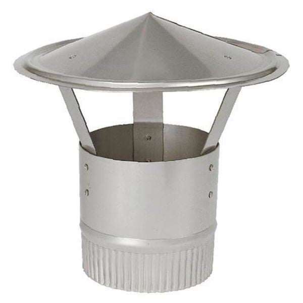 Clarke 6910235 6" Stainless Steel Flue Cowling