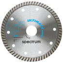 OX Tools OX-LST125/22 Spectrum Ultimate Thin Turbo Dia Blade - Porcelain - 125/22.23mm