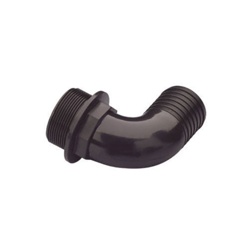 Clarke 7950200 25mm Male Thread Hose Adaptor 90¡