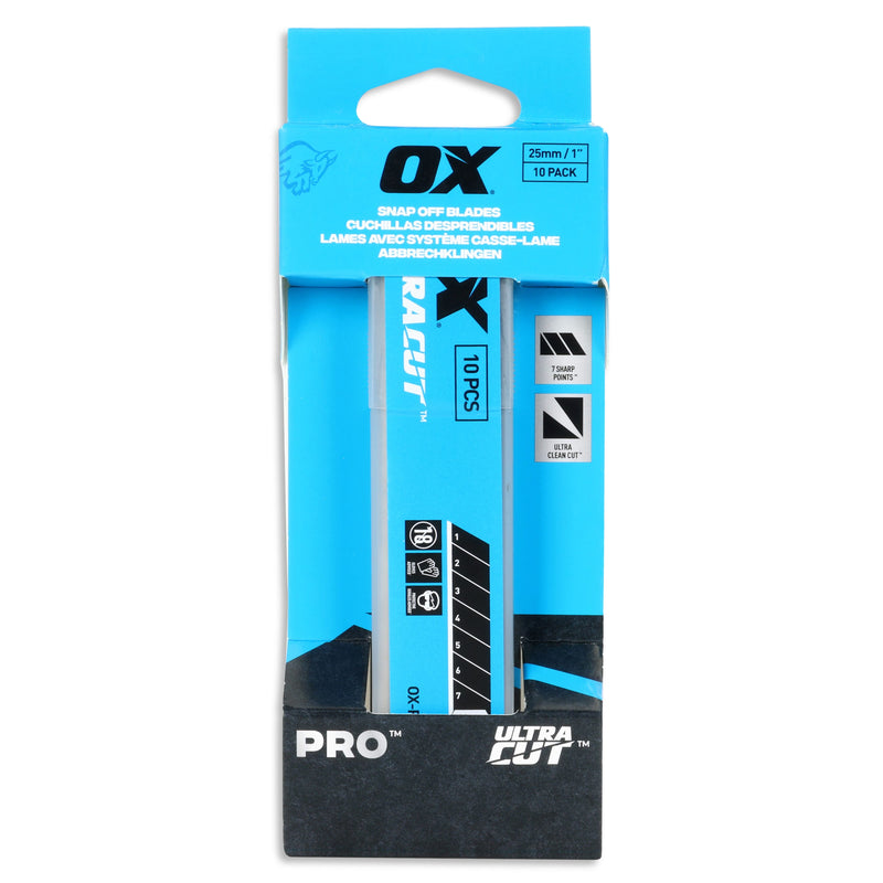 Snap Off Blades SK5 10pk - 25mm