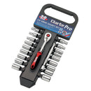 Clarke 1700765 PRO359 20 Piece 1/4" Drive Socket Set