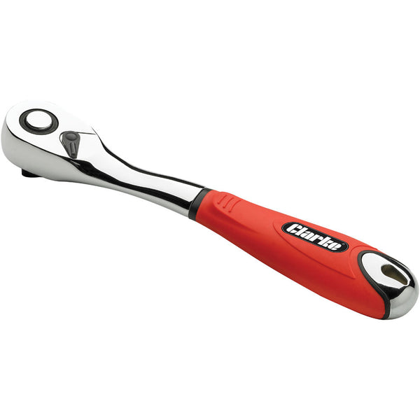Clarke 1700532 PRO132 1/2" Drive Pro Ratchet (Polished Chrome)