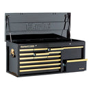 Clarke 7638077 CBB224BGC Extra Large HD Plus 14 Drawer Tool Chest (Black & Gold)