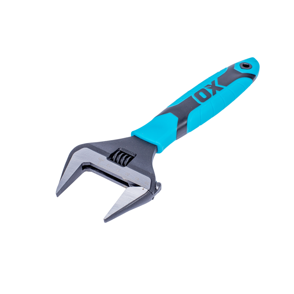 OX Tools OX-P324610 Pro Series Adjustable Wrench Extra Wide Jaw10‚Äù (250mm)