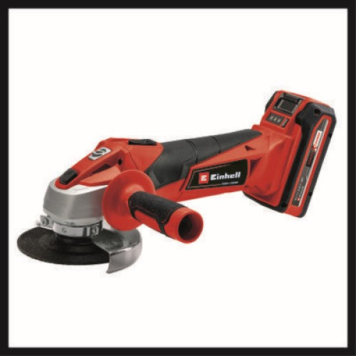 Einhell 4257238 TC-TK 18V Li Angle Grinder & Drill Kit 1x 1.5 & 1x 3Ah Batteries