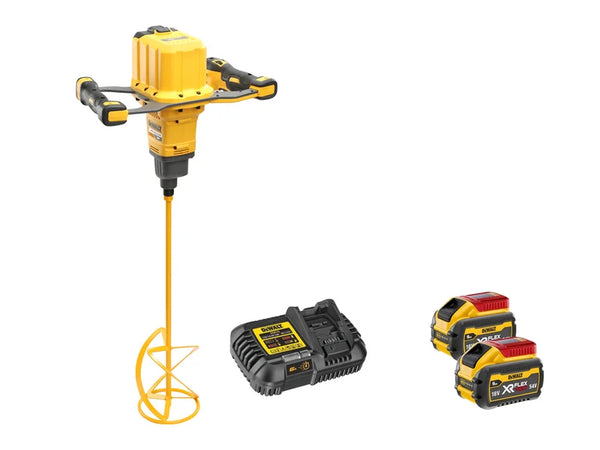 DeWalt DCD240X2-GB 54V XR FLEXVOLT Paddle Mixer (2 X 9 Ah)