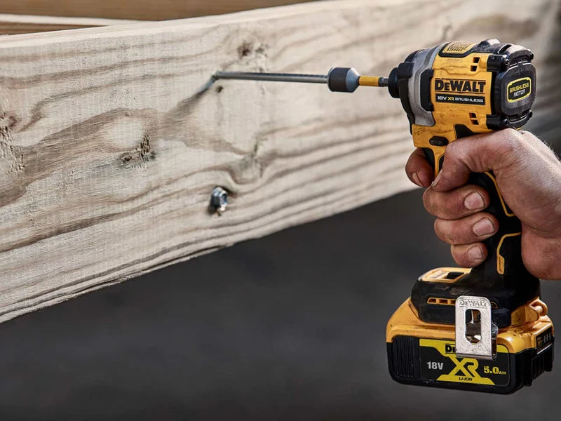 DeWalt DCF850E2T-GB 18V XR Brushless Compact Impact Driver - 2 X POWERSTACK