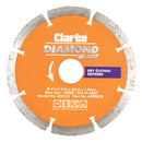 Clarke 6490610 SSD115 Diamond Blade 115mm