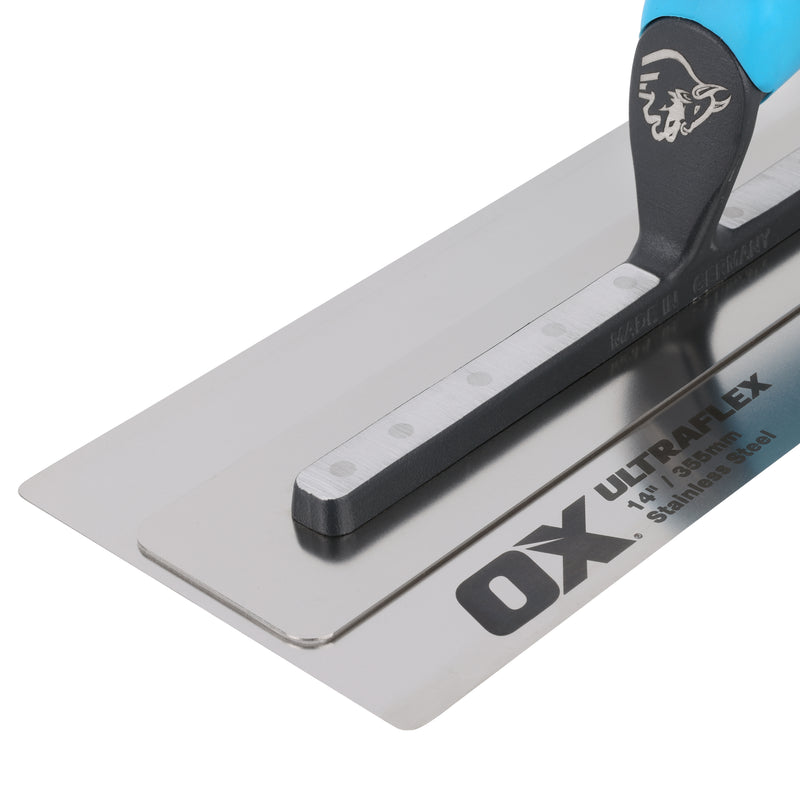 OX Tools OX-P530114 Pro UltraFlex Finishing Trowel 14in / 355 x 110 mm