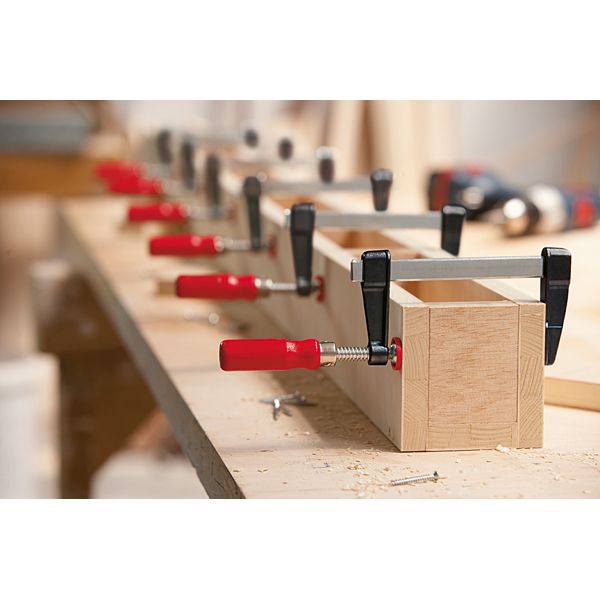 Bessey LM30/8 Die-cast zinc screw clamp LM 300/80, BE109116
