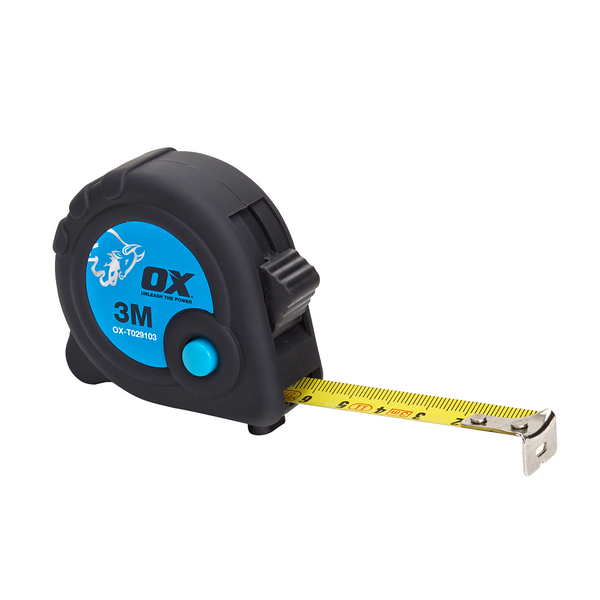 OX Tools OX-T029103 Trade Tape Measure Metric Only 3M