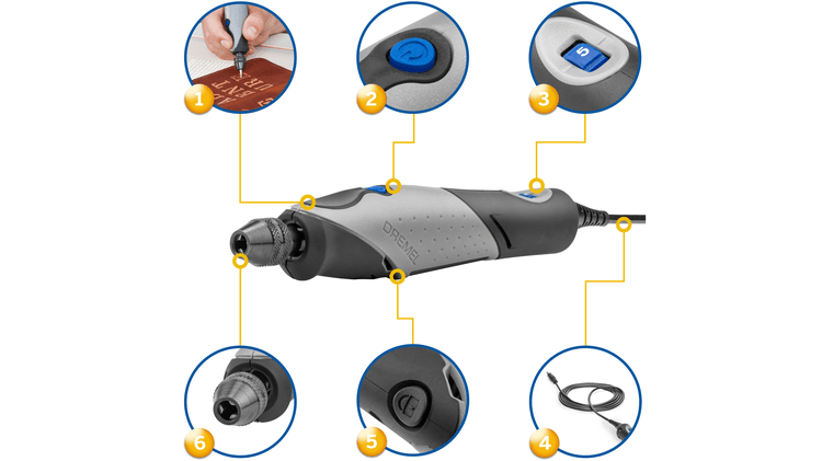 DREMEL F0132050JN Stylo+ Versatile Precision Craft tool (2050-15) + 2615682JA Glass Etching Set (682)