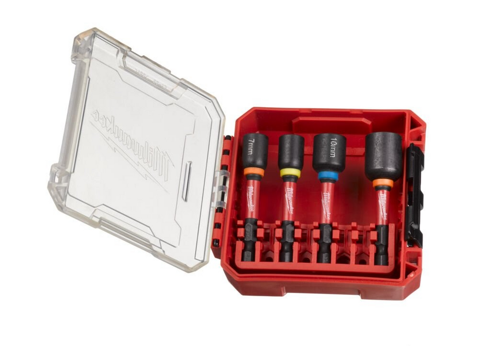 Milwaukee 4932492445 Mag SHOCKWAVE Impact Duty Nut Driver Set - 4pc