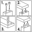 Trend Tools DWL/C/PK1 Dowel Centre Points 6, 8, 10Mm X 2 (6Pk)