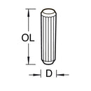 Trend Tools DWL/5/500 Dowels 10 X50Mm 500 Off
