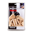 Trend Tools DWL/5/50 Dowels 10 X 50Mm 50 Off