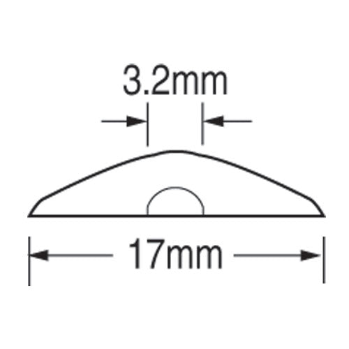 Trend Tools DWS/TF3/F Tapered File 3 Inch Fine