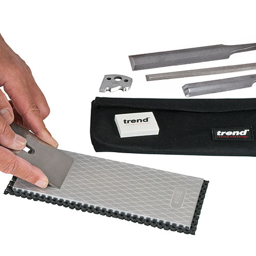 Trend Tools DWS/CP8/FC/A Classic Pro Stone Fine/Coarse 8" X 3" Inch Double-Sided
