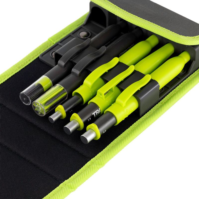 TRACER AMK5 PRO PRO Series 5PC Construction Marker Kit with storage case