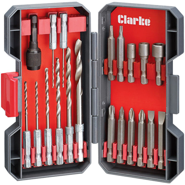 Clarke 1801760 CHT760 20 Piece Drill And Driver Set