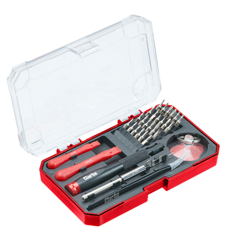 Clarke 1801956 CHT956  32 Piece Smartphone Repair Kit