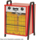 Clarke 6925235 Devil 6015 15kW Industrial Electric Fan Heater (400V)