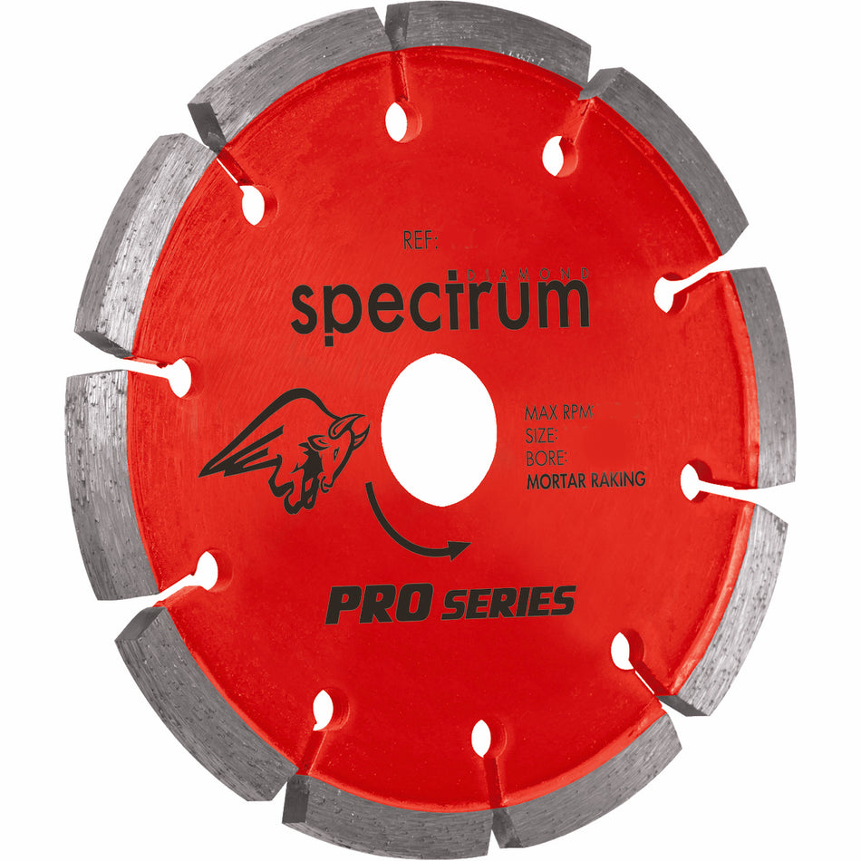 OX Tools OX-RX6-115/22 Spectrum Superior Dia Blade - Mortar Raking - 115/22.23mm