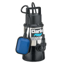 Clarke 7236070 PSD1A 1_" 800W 91Lpm 30m Submersible Head Stainless Steel Clean Water Pump with Float Switch (230V)