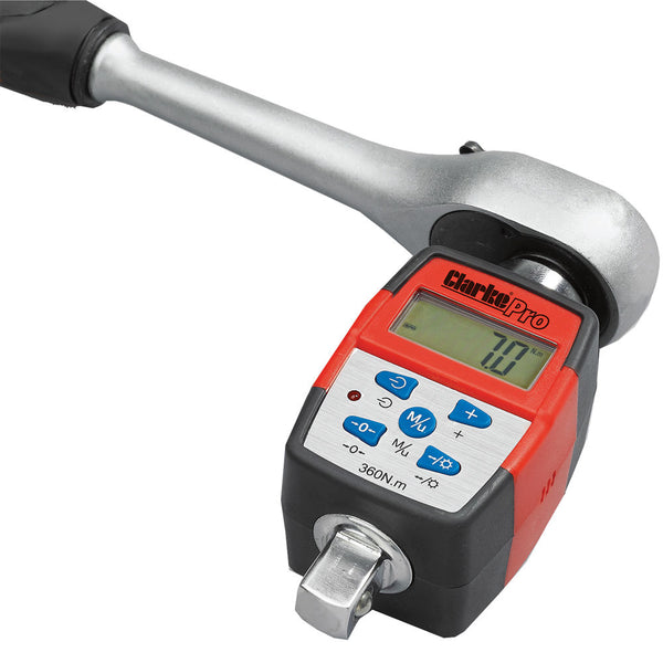 Clarke 1700638 PRO238 _" Drive Digital Torque Adaptor