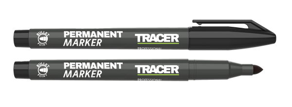 TRACER APM1 2 Permanent Construction Marker (Black) Pk2