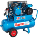 Clarke 2092750 XEPV16/50 (O/L) 14cfm 50 Litre 3HP Portable Industrial Air Compressor (110V)