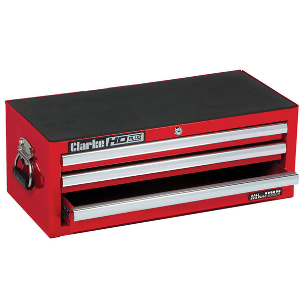 Clarke 7638012 CBB203C 3 Drawer Step Up Chest