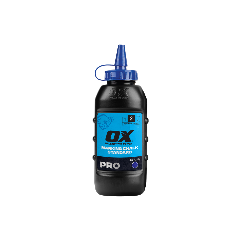 OX Tools OX-P025702 Pro Chalk Refill 226g - Blue