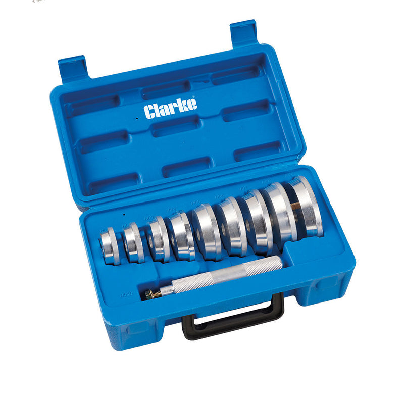 Clarke 1801943 CHT943 10 piece Bearing Race & Seal Driver Kit