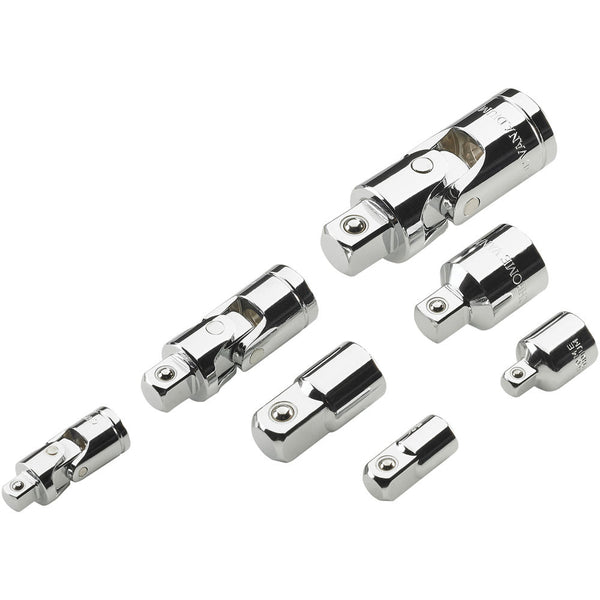 Clarke 1801916 CHT916 7 Piece Adaptor & Universal Joint Set
