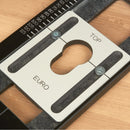 Trend Tools ECL/JIG Trend Euro Cylinder Lock Jig - Fast, Adjustable Jig For Euro Cylinder Lock Barrels And Spindles.
