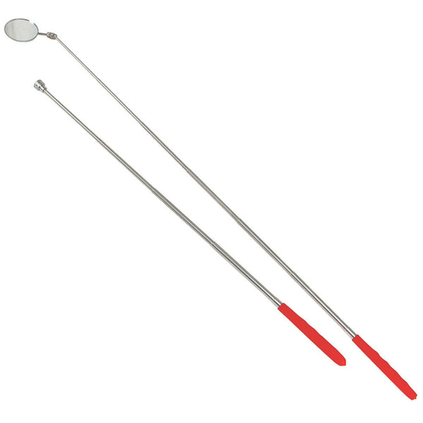 Clarke 1801649 CHT649 Telescopic Magnetic Pick Up & Inspection Mirror Set