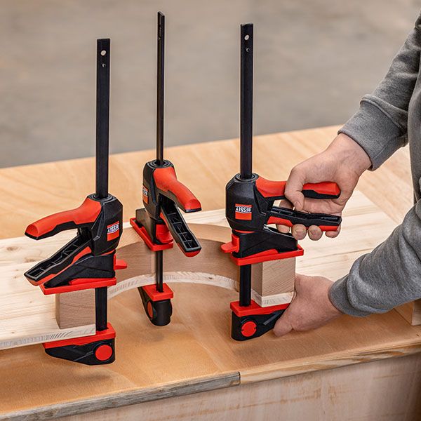 Bessey One-handed clamp with rotating handle 450mm EZ360-45