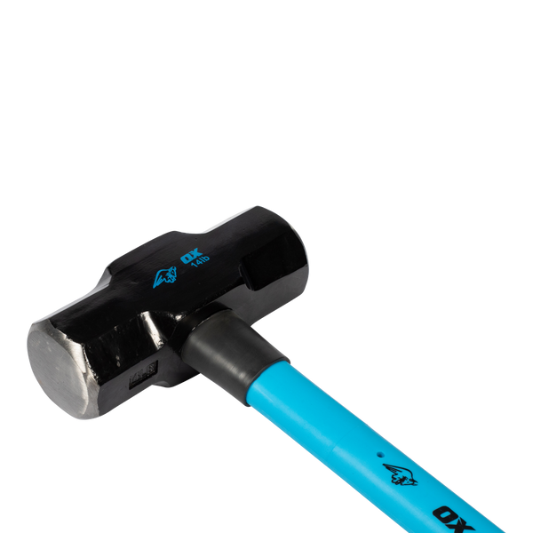 OX Tools OX-T081514 Trade Fibreglass Handle Sledge Hammer - 14 lb