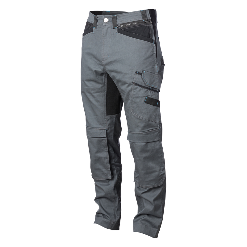 OX Workwear W554236 Pro Heavy Duty Flex Waist Work Trousers - 36in