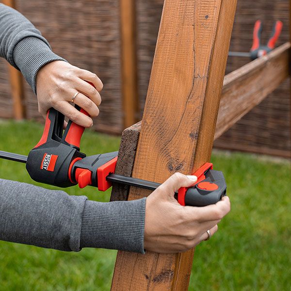 Bessey One-handed clamp with rotating handle 450mm EZ360-45