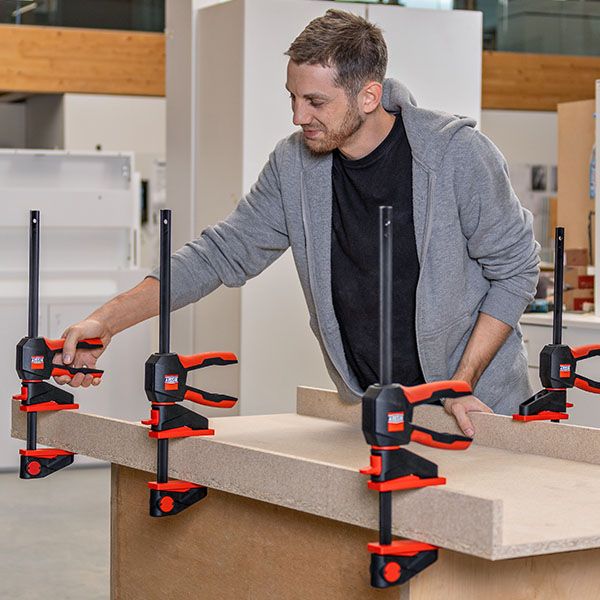 Bessey One-handed clamp with rotating handle 450mm EZ360-45