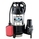 Clarke 7230260 HSE300A 2" 720W 300Lpm 10m Head Heavy Duty Submersible Pump with Float Switch (230V)
