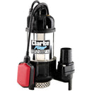 Clarke 7230285 HSE361A 2" 960W 360Lpm 12m Head Submersible Water Pump with Float Switch (110V)