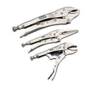 Clarke 1801352 CHT352 3 piece Lock Grip Plier Set