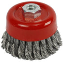 Clarke 1801555 CHT555 - 100mm Wire Cup Brush (M14)