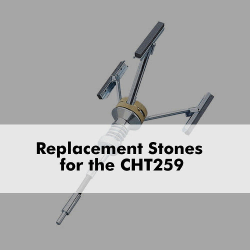 Clarke 1800905 Fine Replacement Stones For CHT259